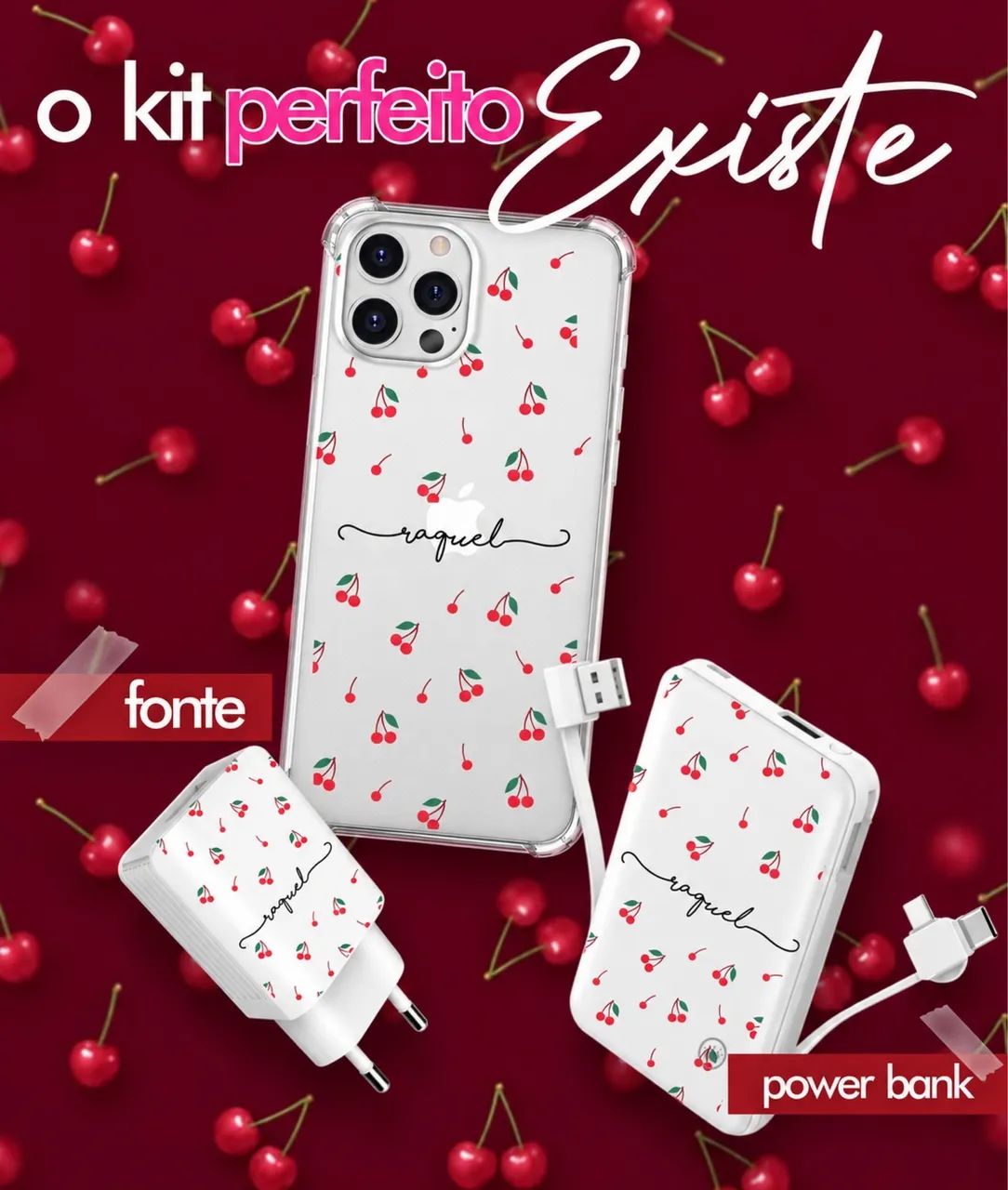 Case e bateria portátil Personalizada  - Foto 2
