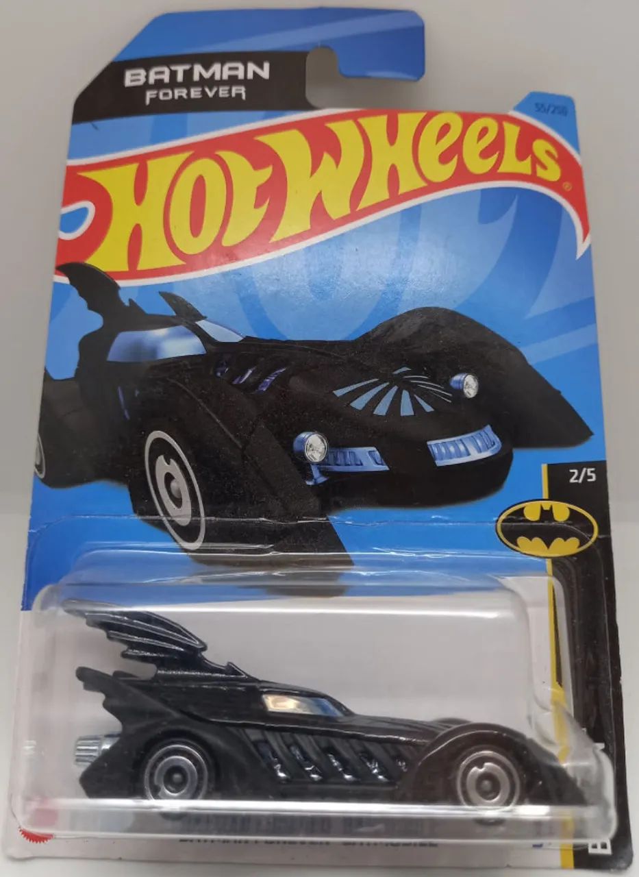 Hot Wheels - Batman Forever Batmobile Preto