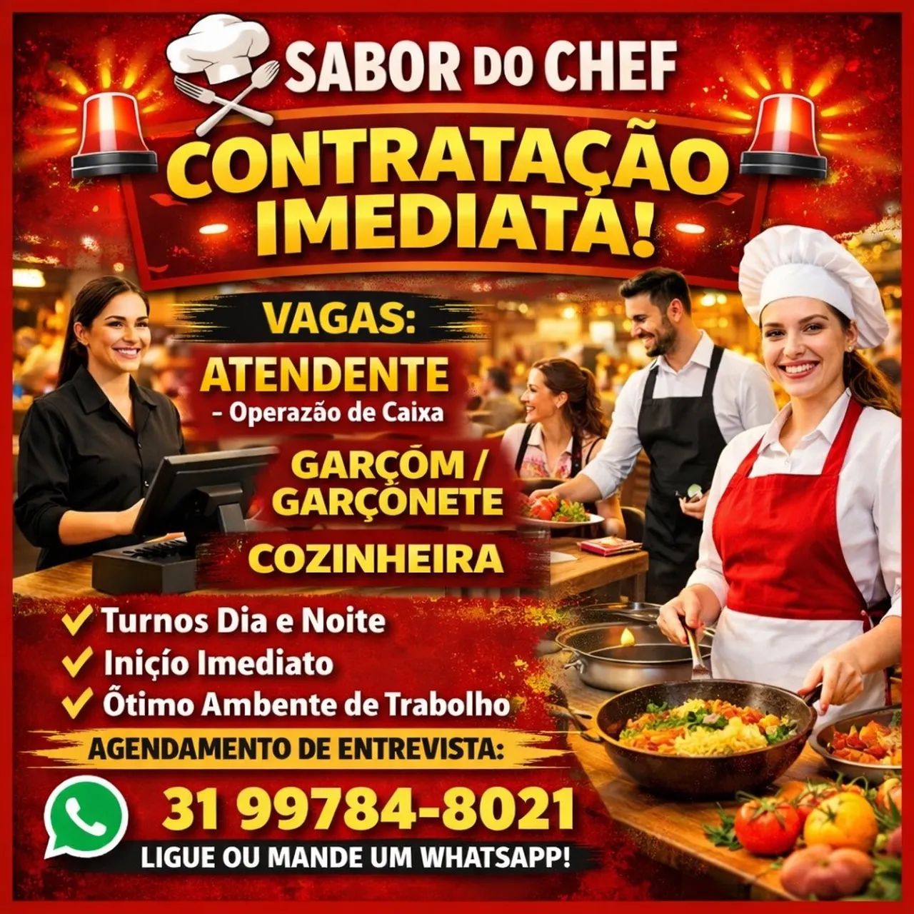 Vaga de emprego 