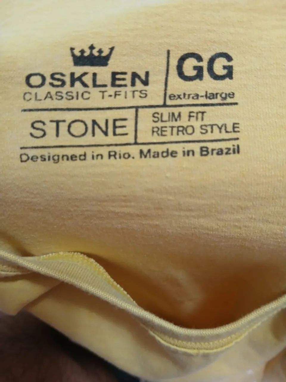 CAMISA OSLKEN - AMARELA - Foto 2