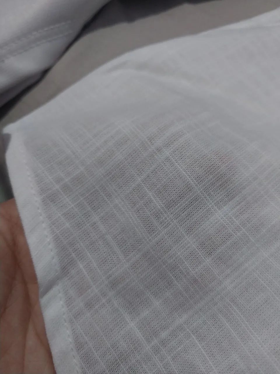 Camisa de botão branca - Foto 3