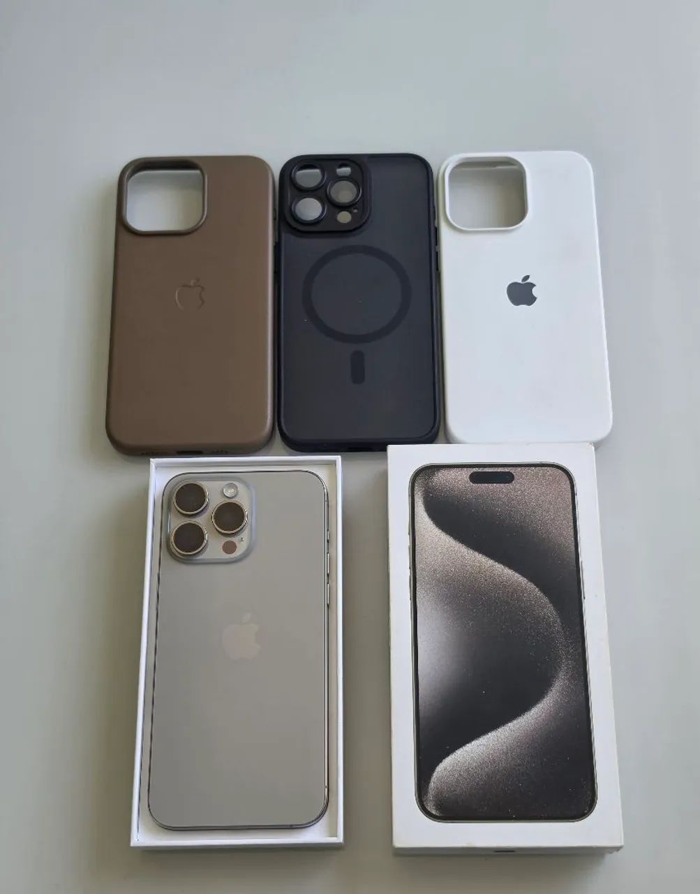 IPhone 15 Pro Max 256GB natural titânio 