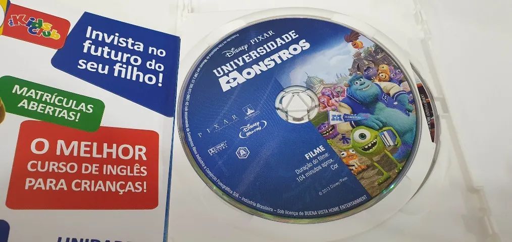 Universidade Monstros - DVD + Blu-ray - Foto 2