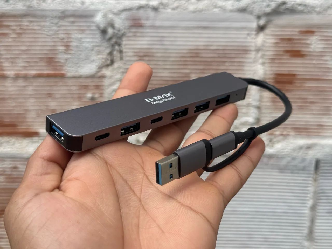 Hub USB BMAX TIPO C 3.0 7 em 2!! PROMOÇÃO!! - Foto 3