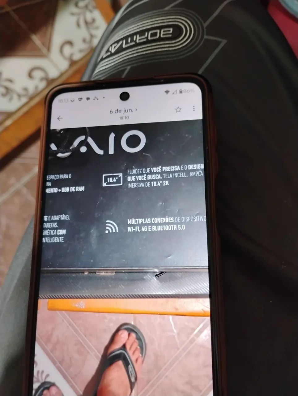 Tablet 10'4" novinho - Foto 2