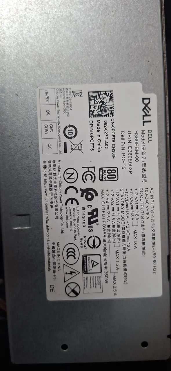 Fonte H360E003P
