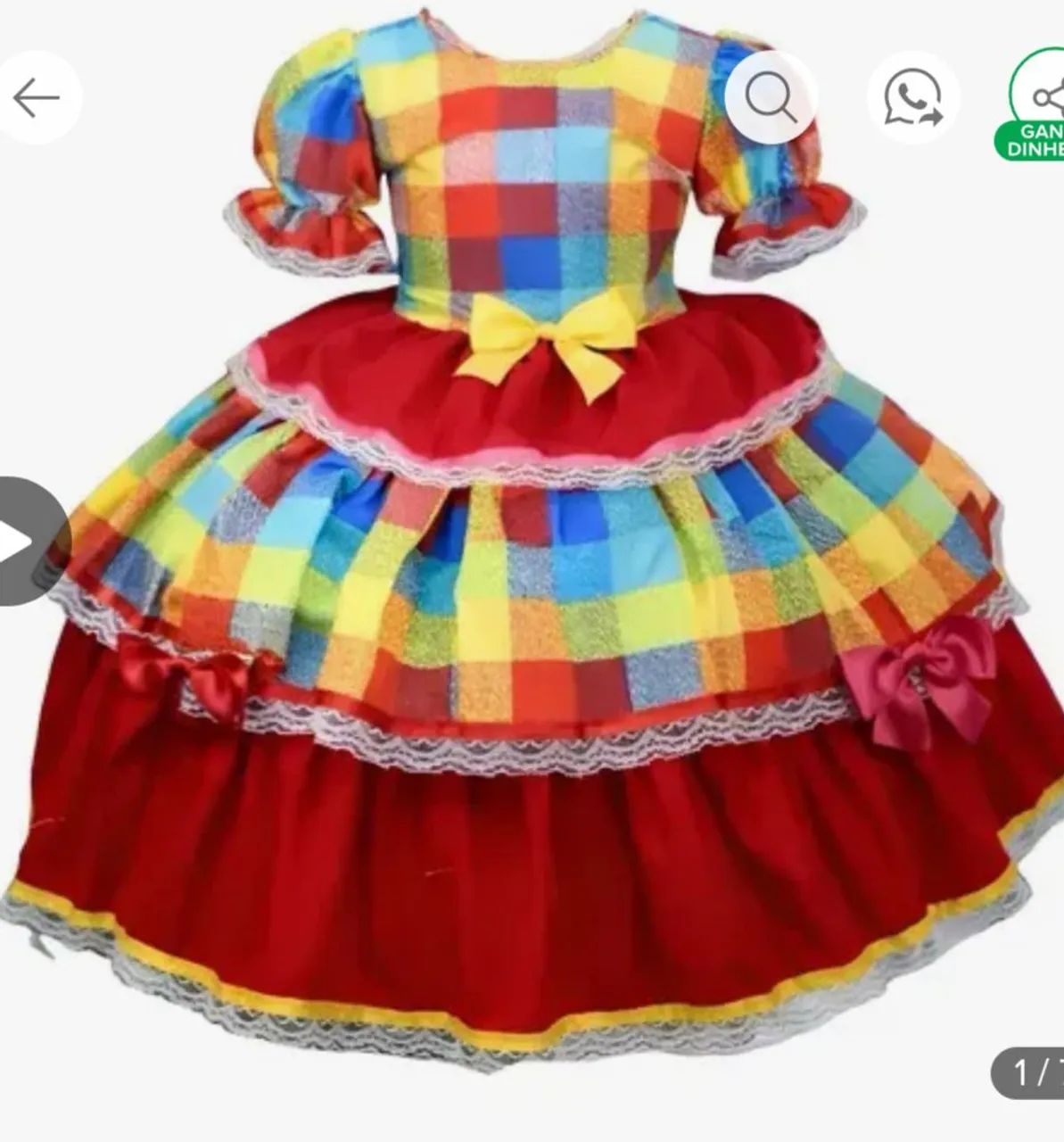 Vestido junino 