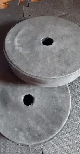 anilhas 2 x de 5kg
