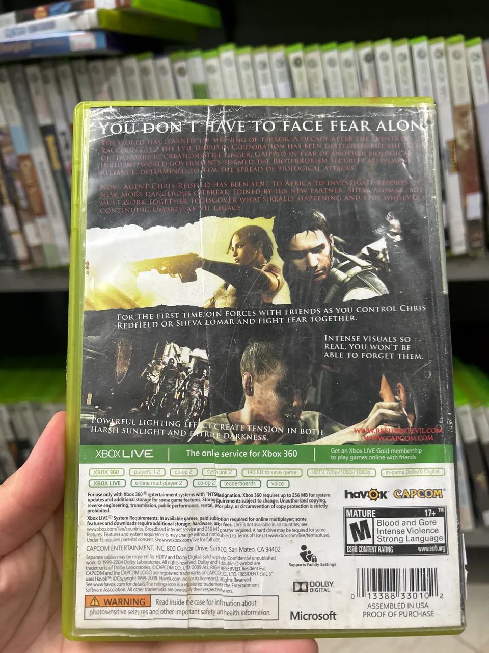 Resident Evil 5 Xbox 360 - Foto 3
