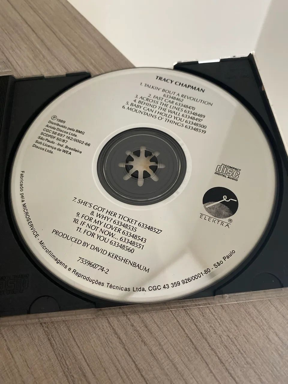 CD Tracy Chapman - Foto 3