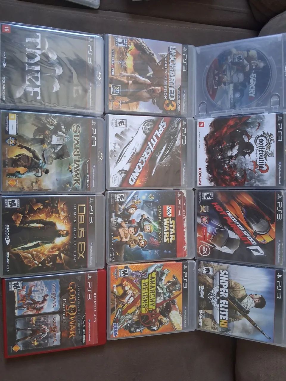 JOGOS PS3 _ a partir de 35 reais
