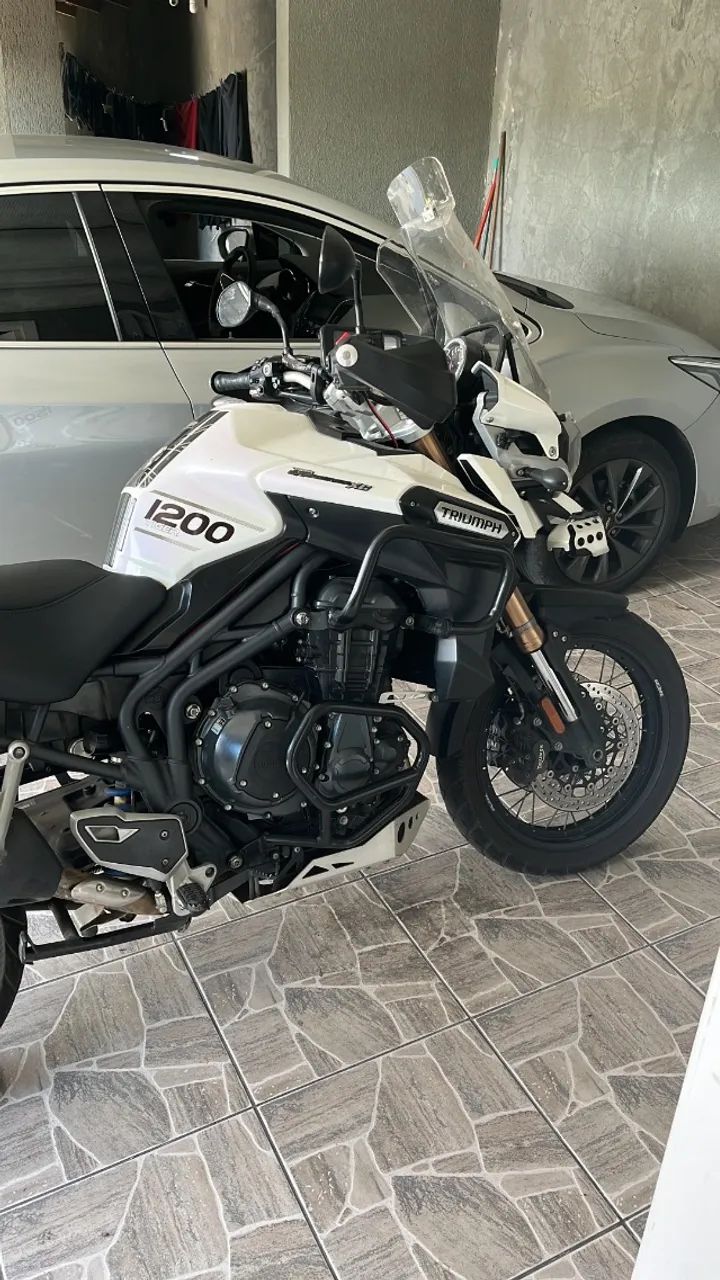 TRIUMPH TIGER 1200 EXPLORER XC BRANCA - Foto 3