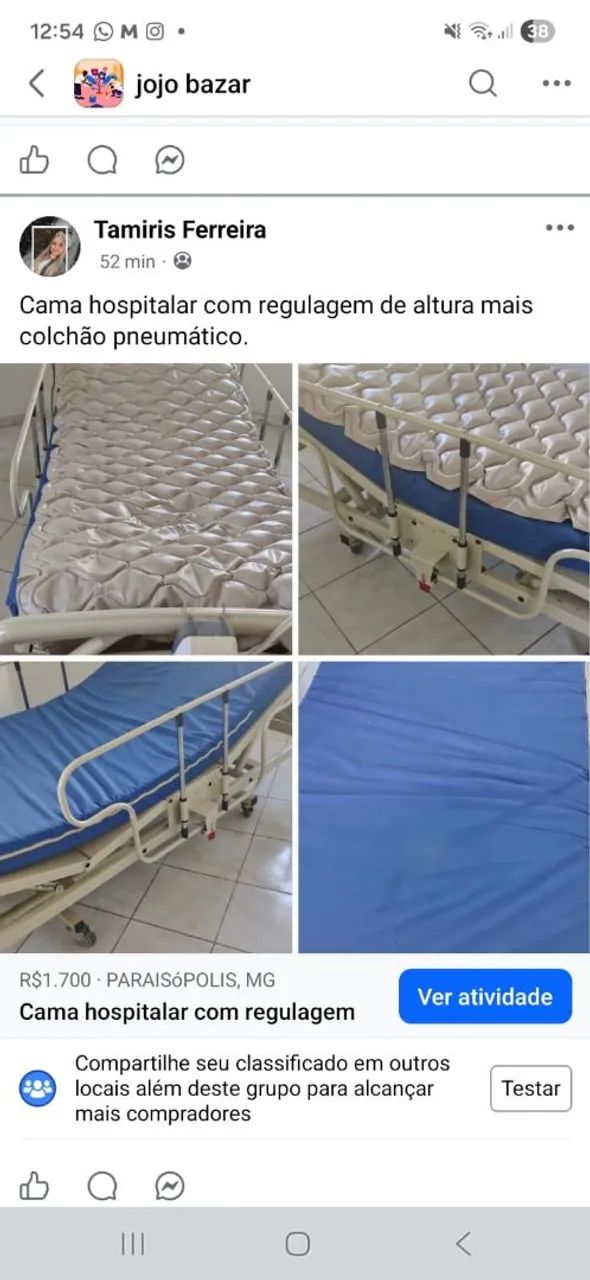 Cama hospitalar 