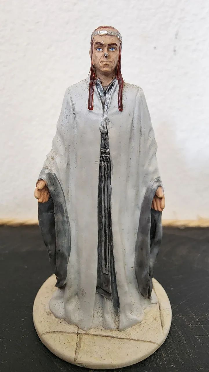 Elrond elfo senhor dos aneis eaglemoss