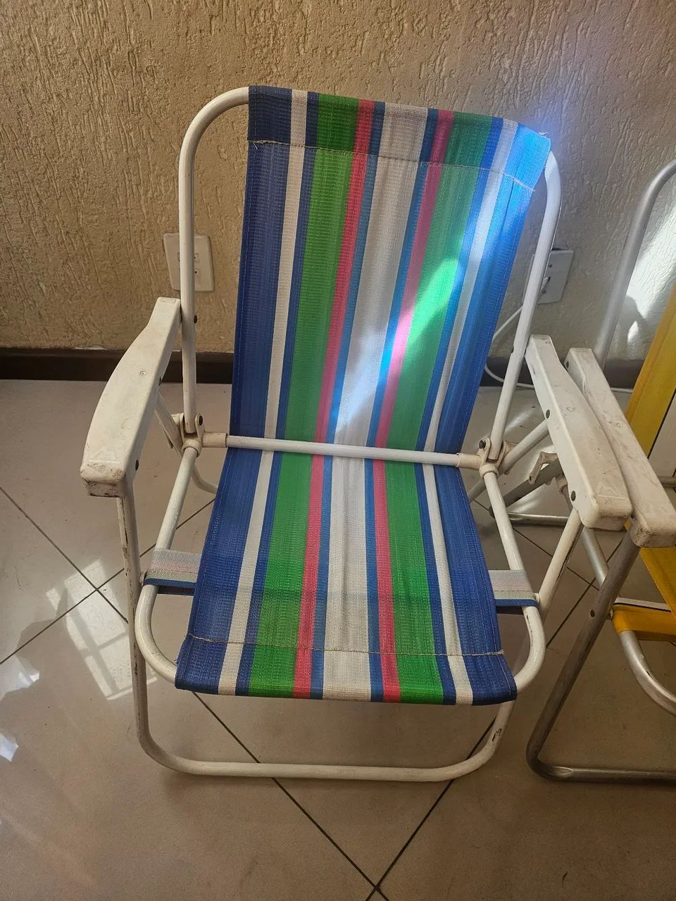 Kit cadeiras de praia e barraca  - Foto 4