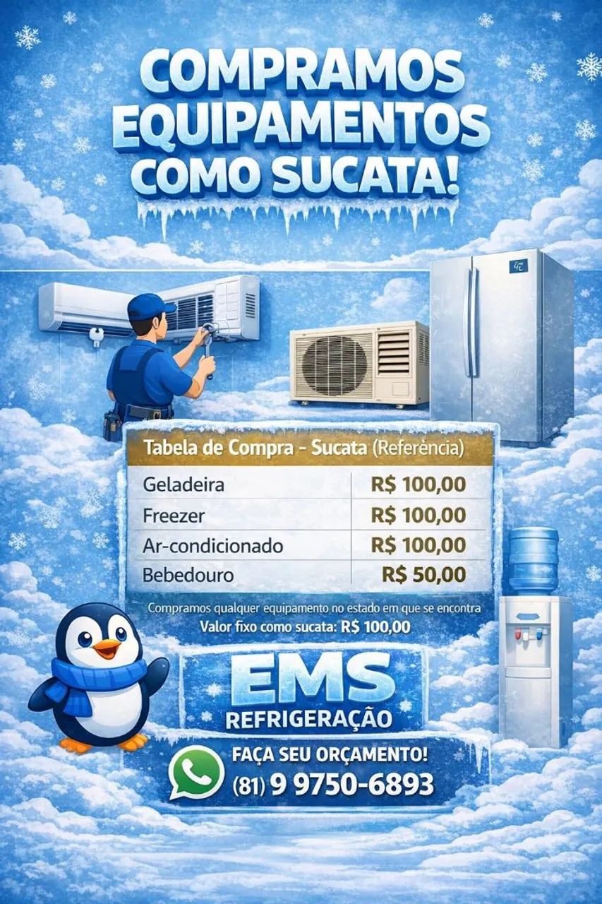 Compramos seu Equipamento 