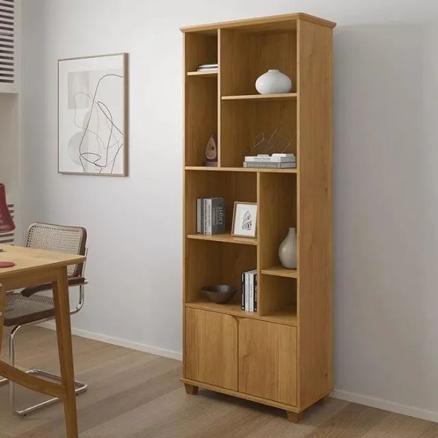 Estante Livreiro com 2 Portas e 8 Nichos (MEGA PROMOÇÃO)!