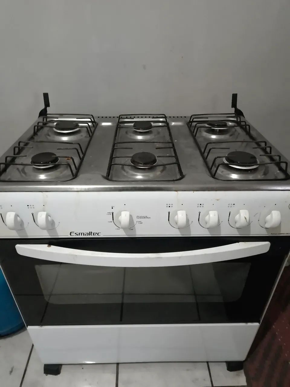 FOGÃO 6 BOCAS ESMALTEC