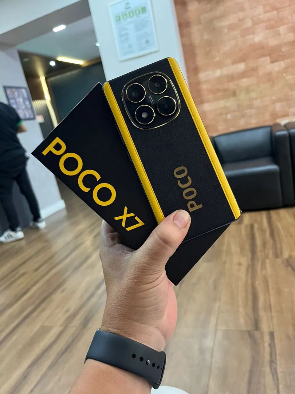 Xiaomi poco x7 na caixa com garantia - entrego nessa quarta  - Foto 3