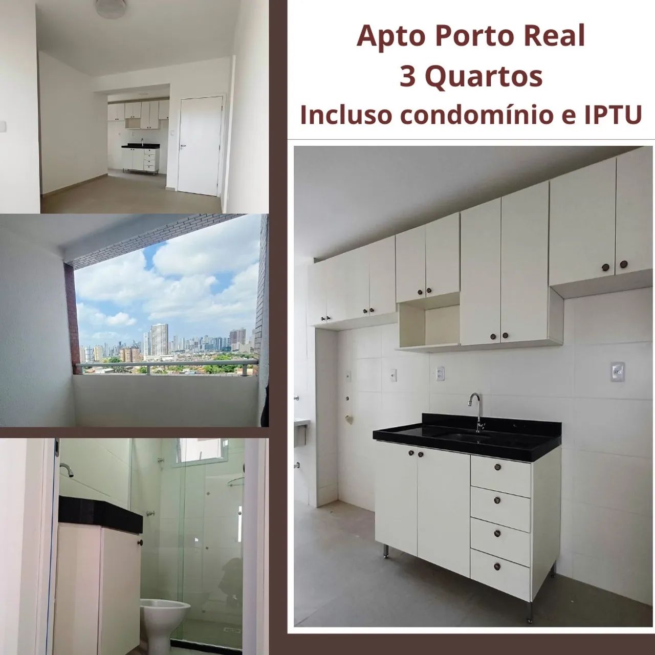 Apto.1ª locação 3/4 - Foto 3