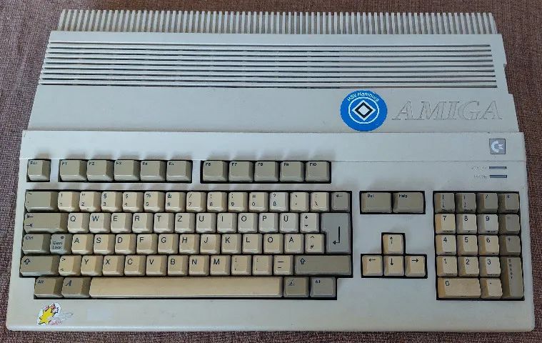 Computador Amiga 500 ( A500 ) com 512KB de Ram - Testado, Drive a Manutenir.
