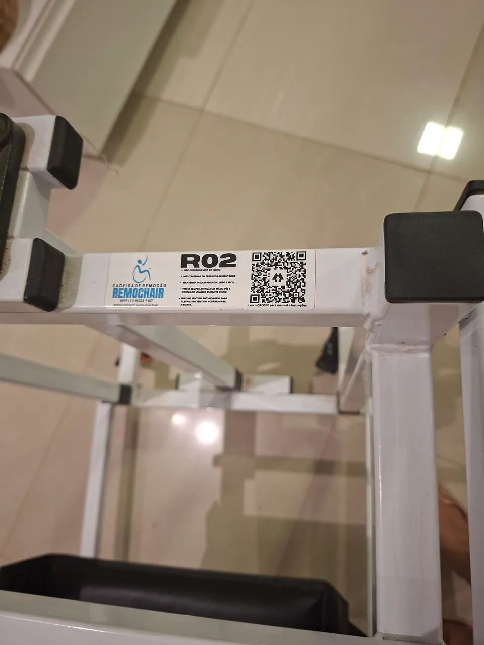 Cadeira de transferência remochair para acamado  - Foto 3