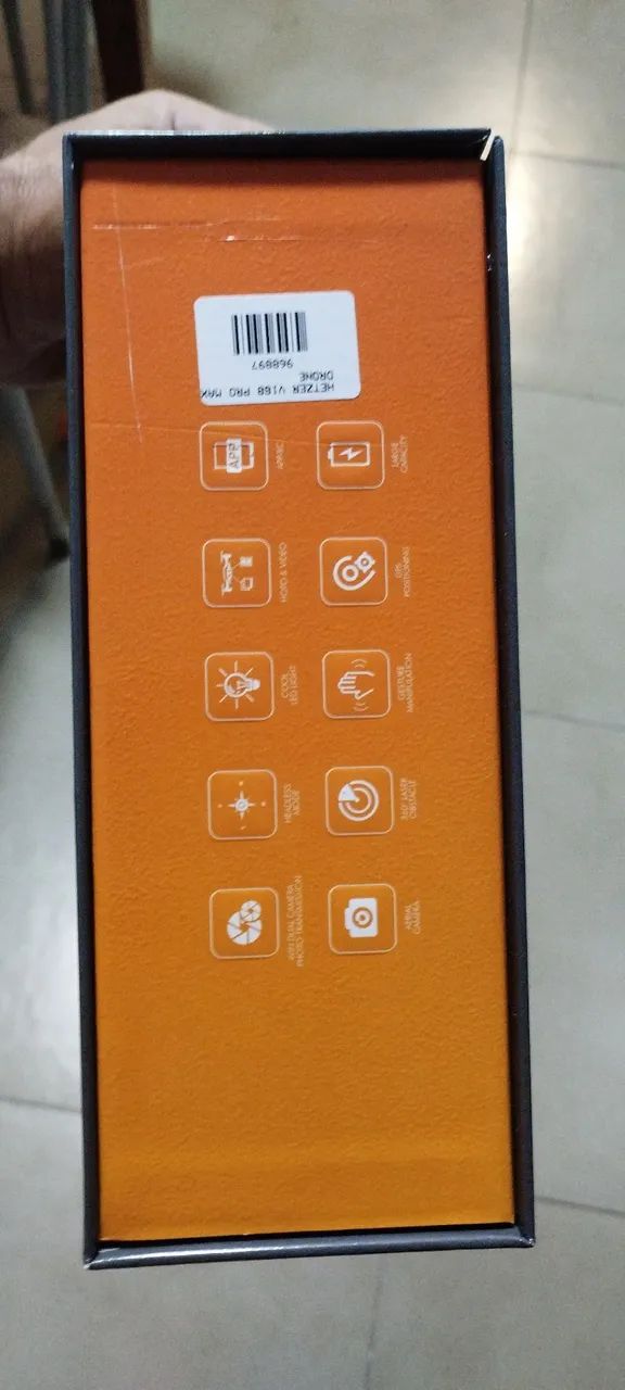 Drone V168 MAX com GPS e controle com tela - Foto 2