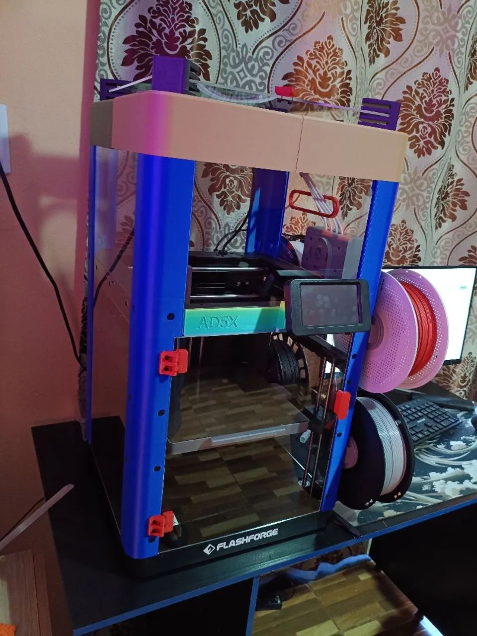 Impressora 3d flashforge ad5x semi novo  - Foto 3