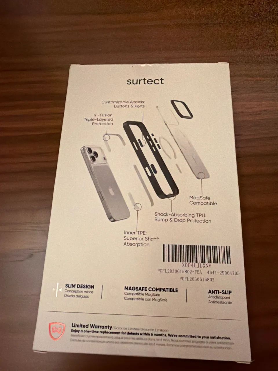 Capa iPhone 17 Pro Max - Flolab Surtec Tri-Fusion - Foto 2