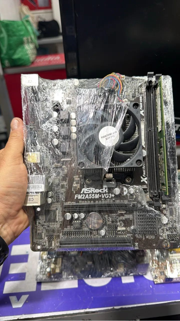 Kit de placa mãe  - Foto 4