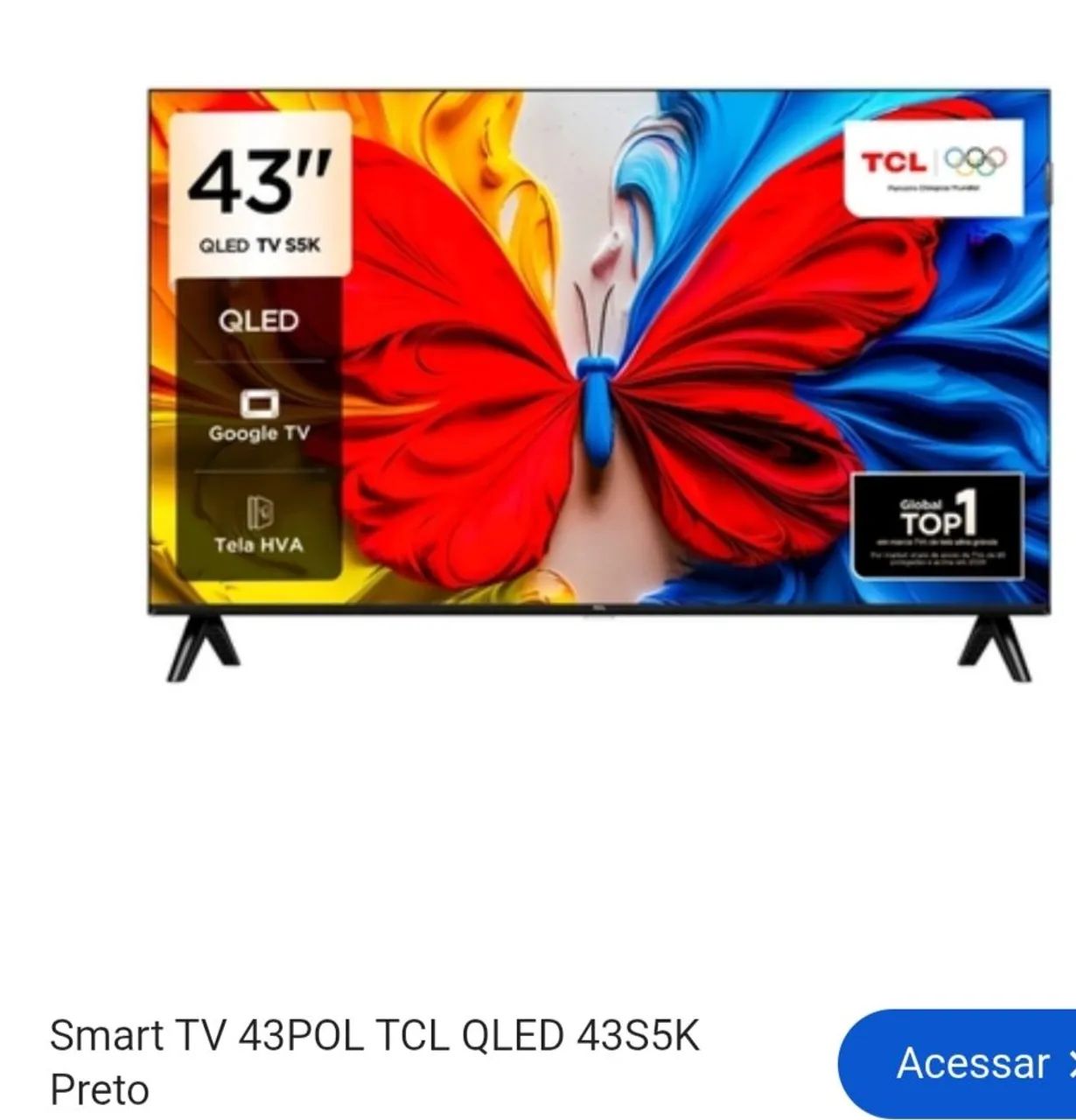Vende-se placa e LED da tv TCL 43S5k - Foto 5