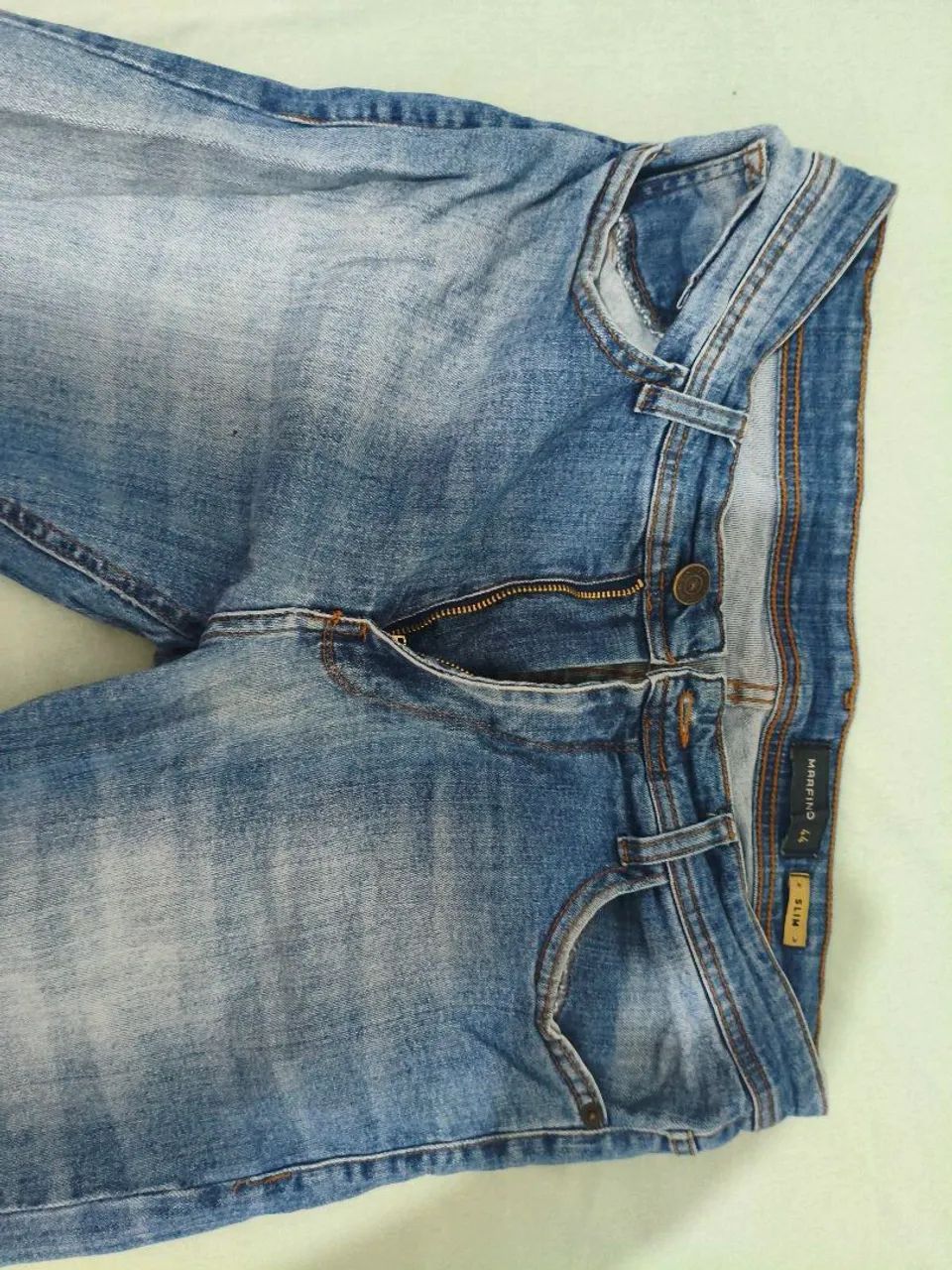 Calça jeans original marfino slim - TAM 44 - Foto 2