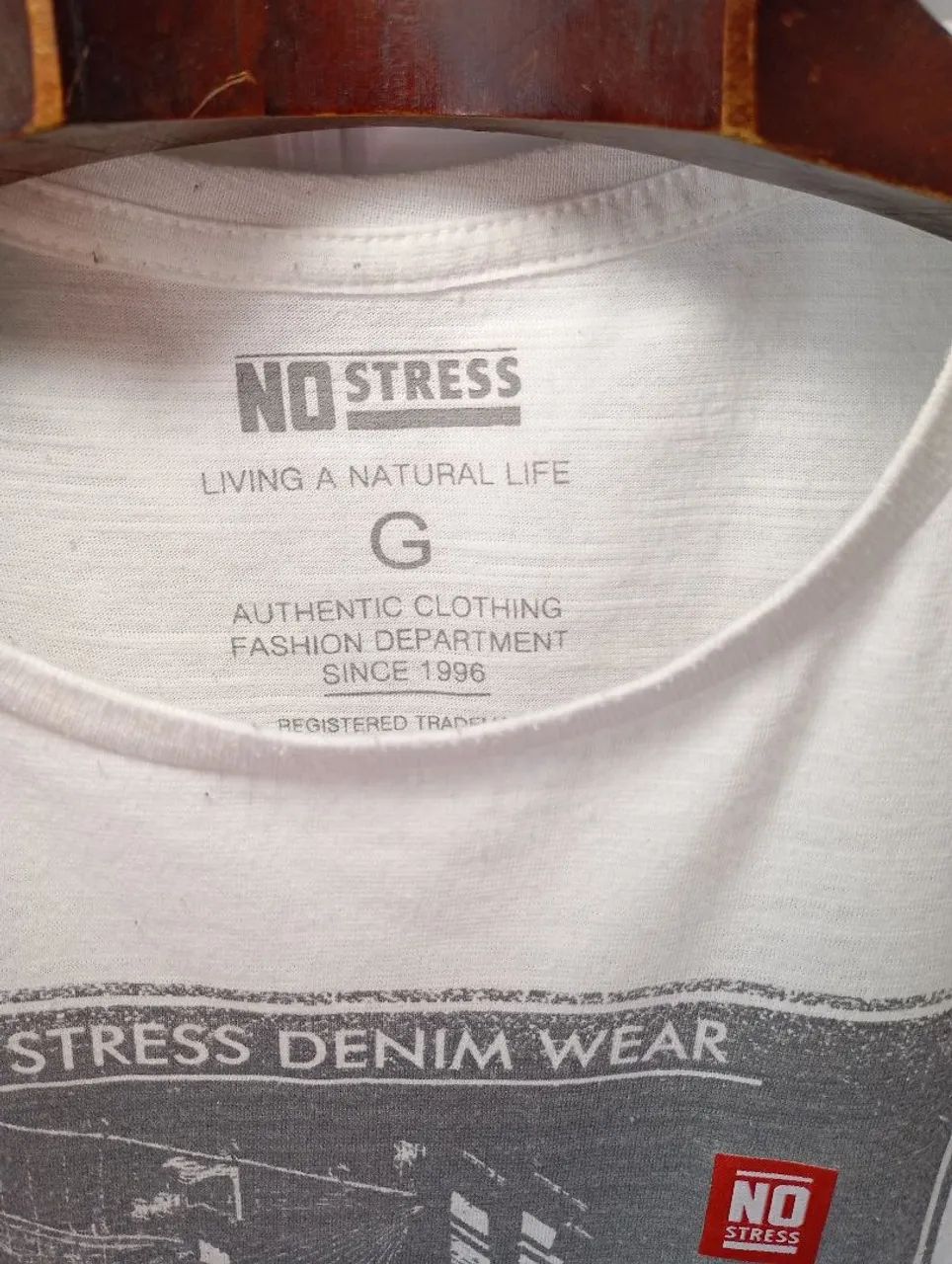Camiseta NO stress Tam M/G  - Foto 2