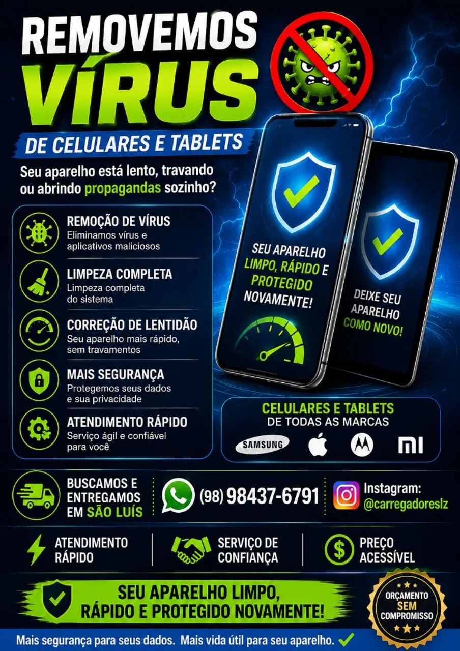 Tira vírus do seu smartphone 