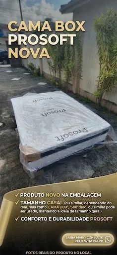 Cama box. Promoção 