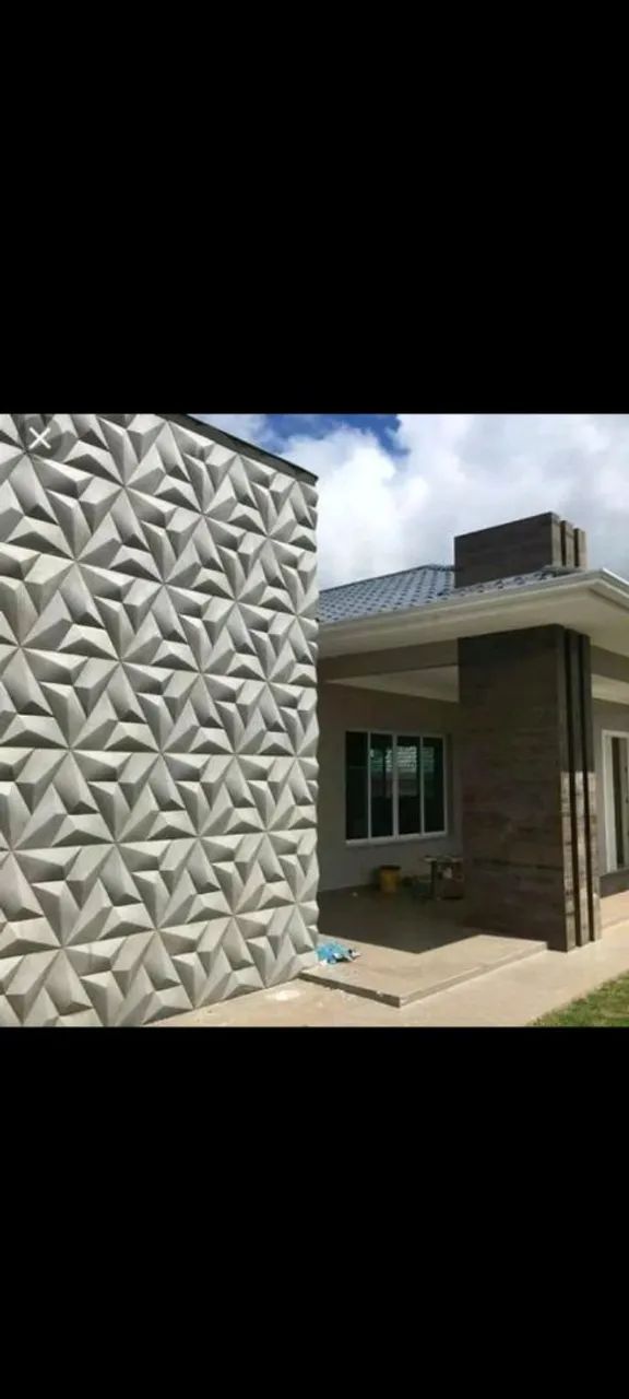 Decoração de parede gesso 3D - Foto 5