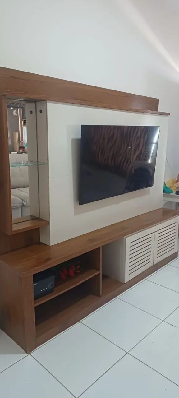 Vendo Painel/Rack com espelho 