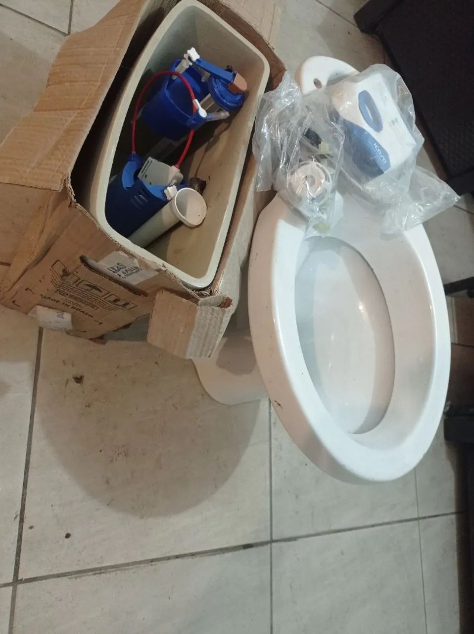 Vaso sanitário caixa acoplada 