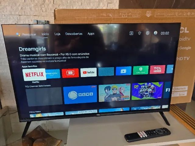 Smart TV LED 32" FHD TCL com Android TV, Wi-Fi, Bluetooth - Foto 3