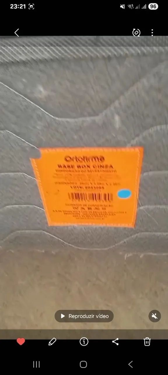 Vendo Base de cama Box casal padrão  - Foto 4