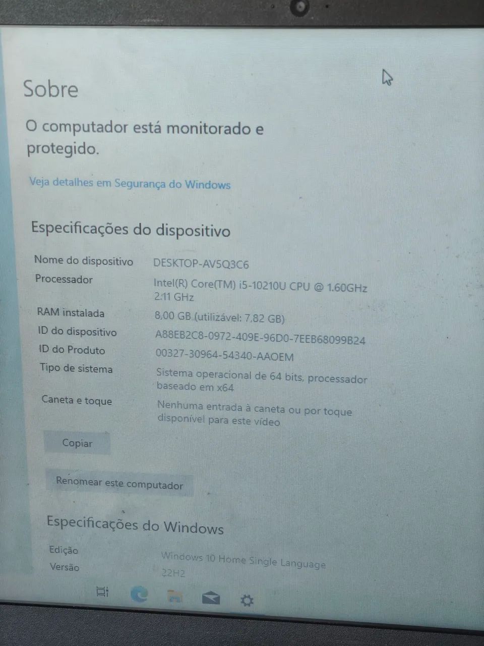 Notebook Samsung i5 10 geração| nvidea | SSD | 8gb ram - Foto 3