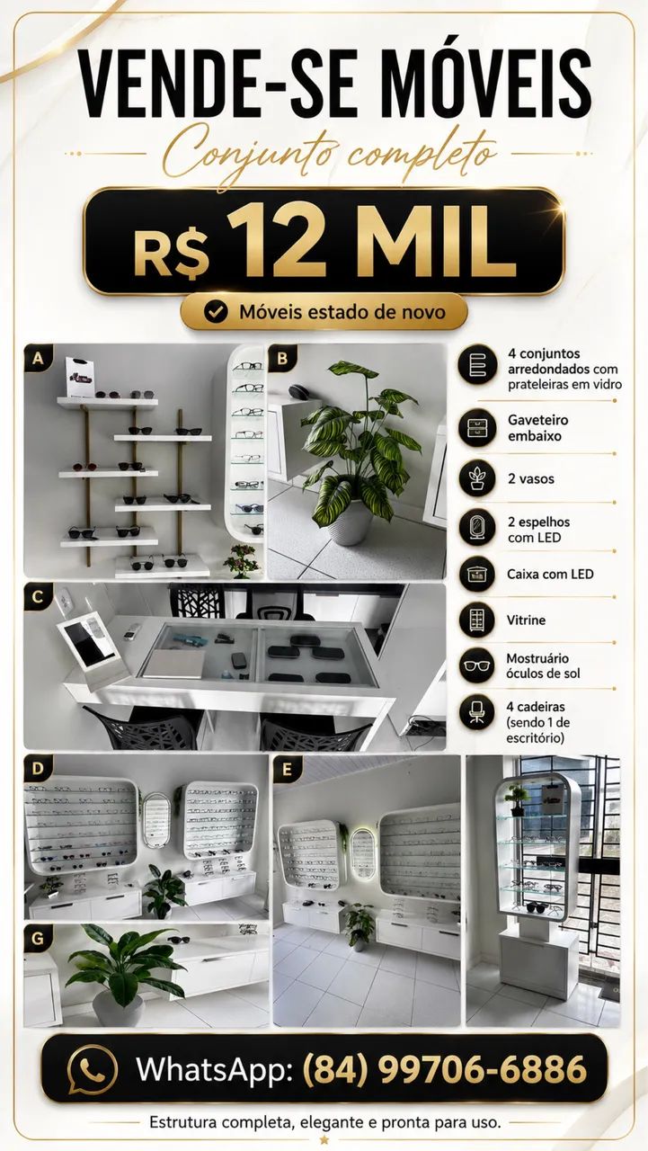 Móveis Para Ótica 