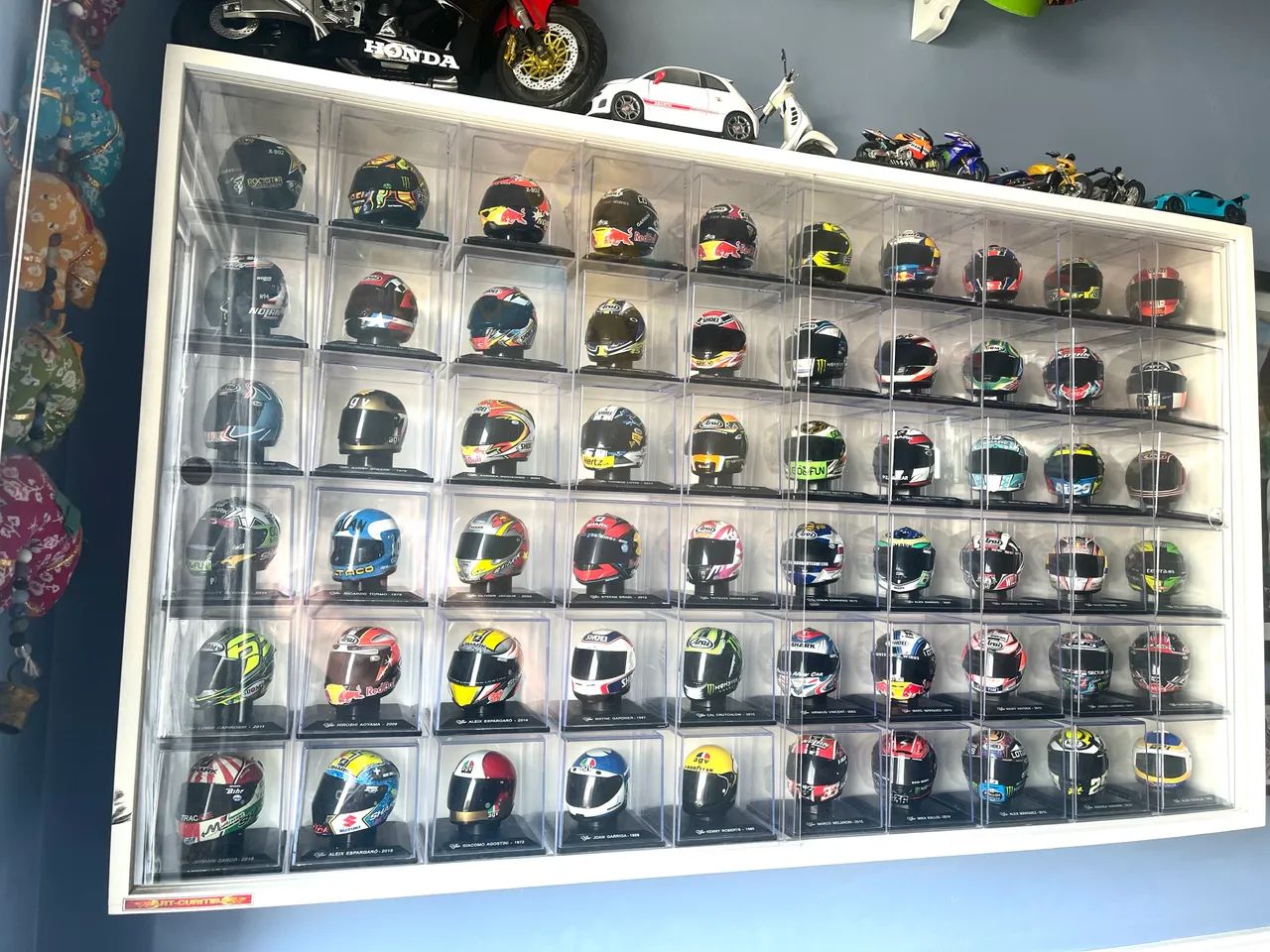 Coleção mini capacetes Moto GP - Foto 2