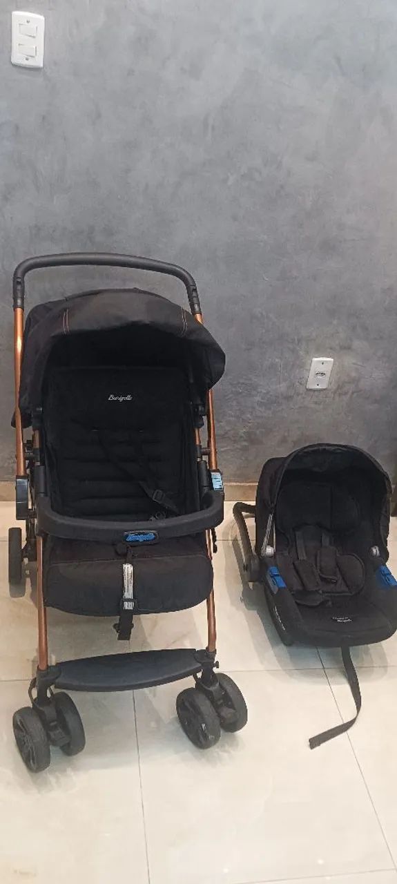 Carrinho de bebe e bebe conforto  - Foto 3