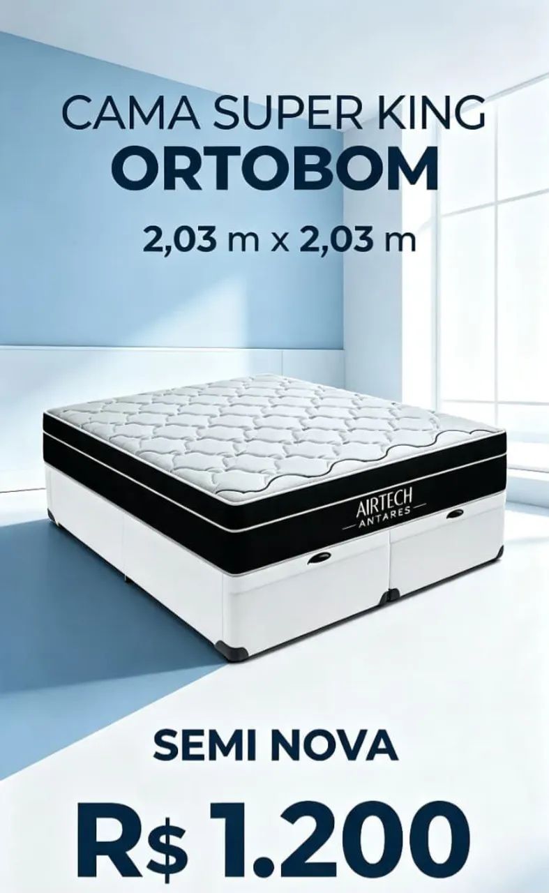 CAMA SUPER KING ORTOBOM 