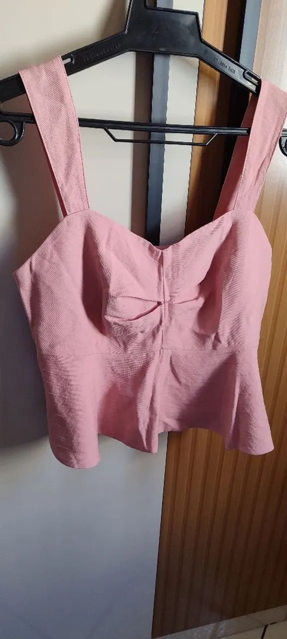 Conjunto feminino sofisticado boutique na cor rosa  - Foto 4