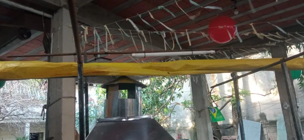 Carrinho de Churrasco Inox com Térmica, Chapa e 5 Coifas - Foto 2