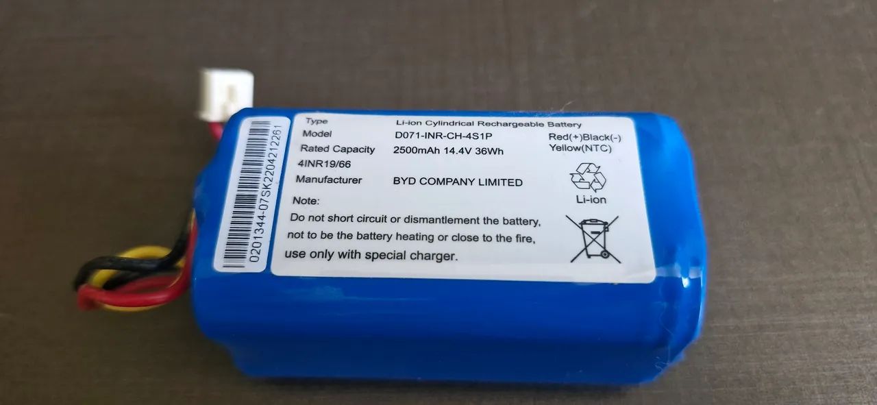 Bateria Original Para Robô Aspirador Liectroux C30B 