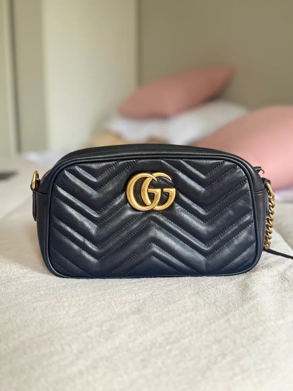 Bolsa Gucci Marmont Média Original  - Foto 3