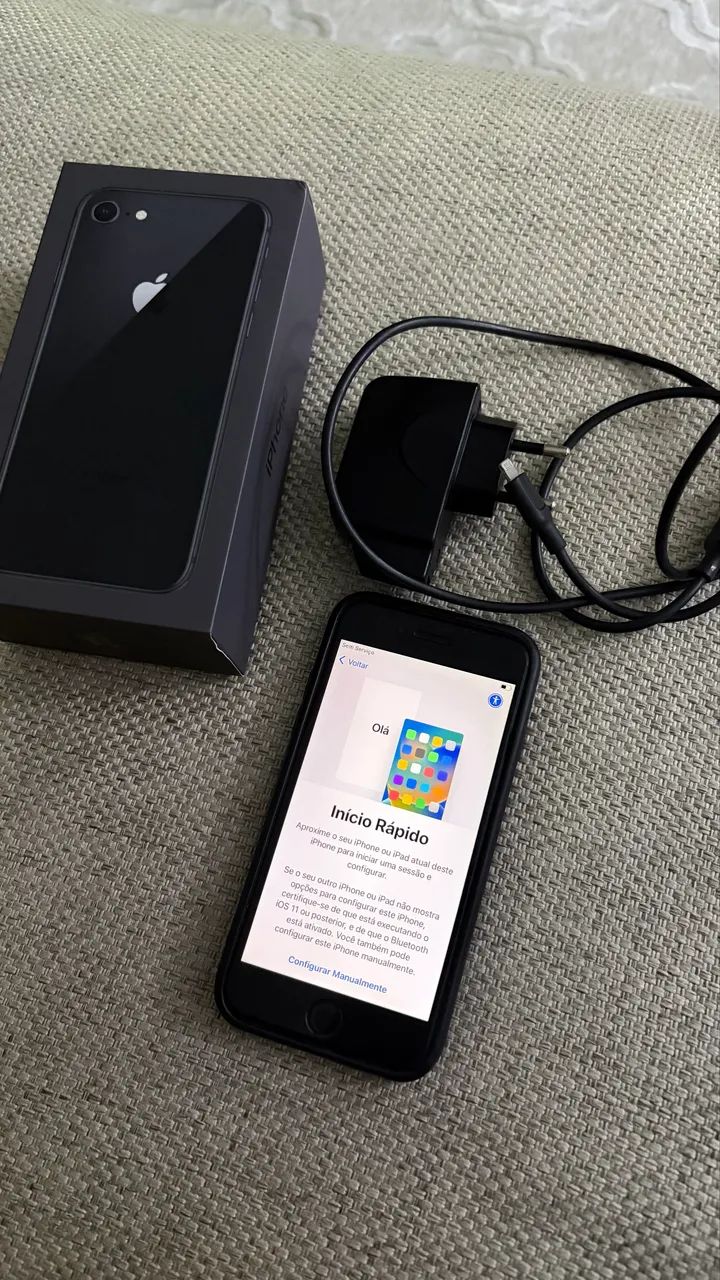 iPhone 8 preto 32G - Celulares e Smartphones - Zona 01, Maringá